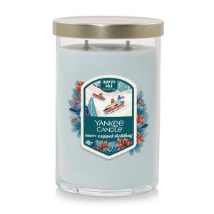 Snow-Capped Sledding Large Tumbler Candle