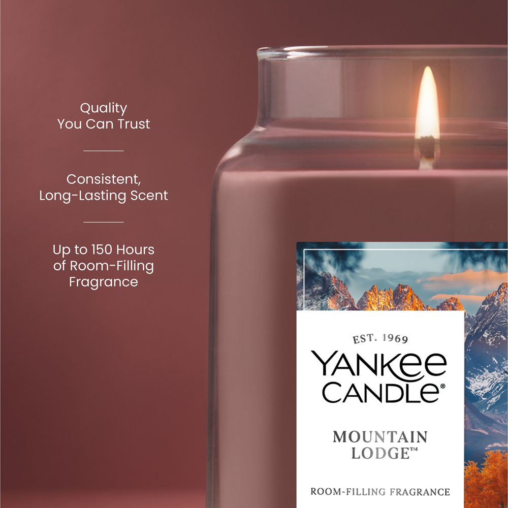 Mountain Lodge™ Original Large Jar Candle - Image 3