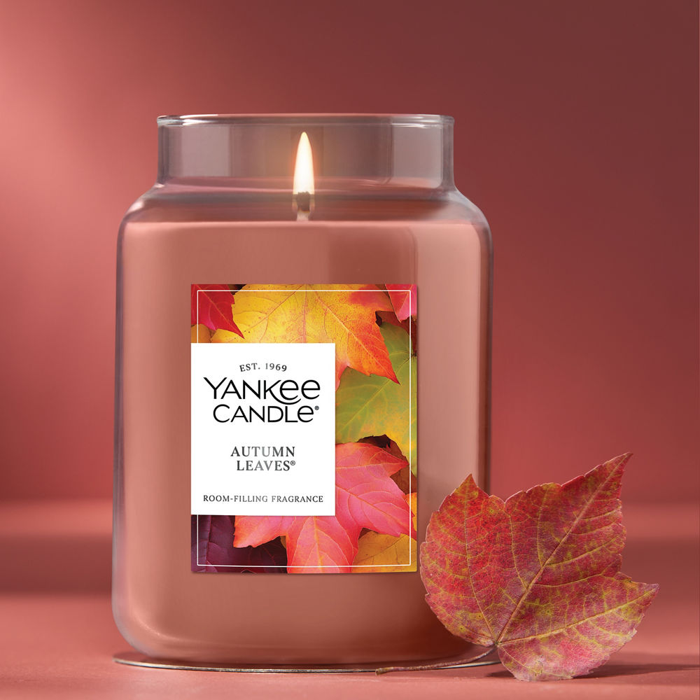 Autumn Leaves® Original Large Jar Candle - Image 2