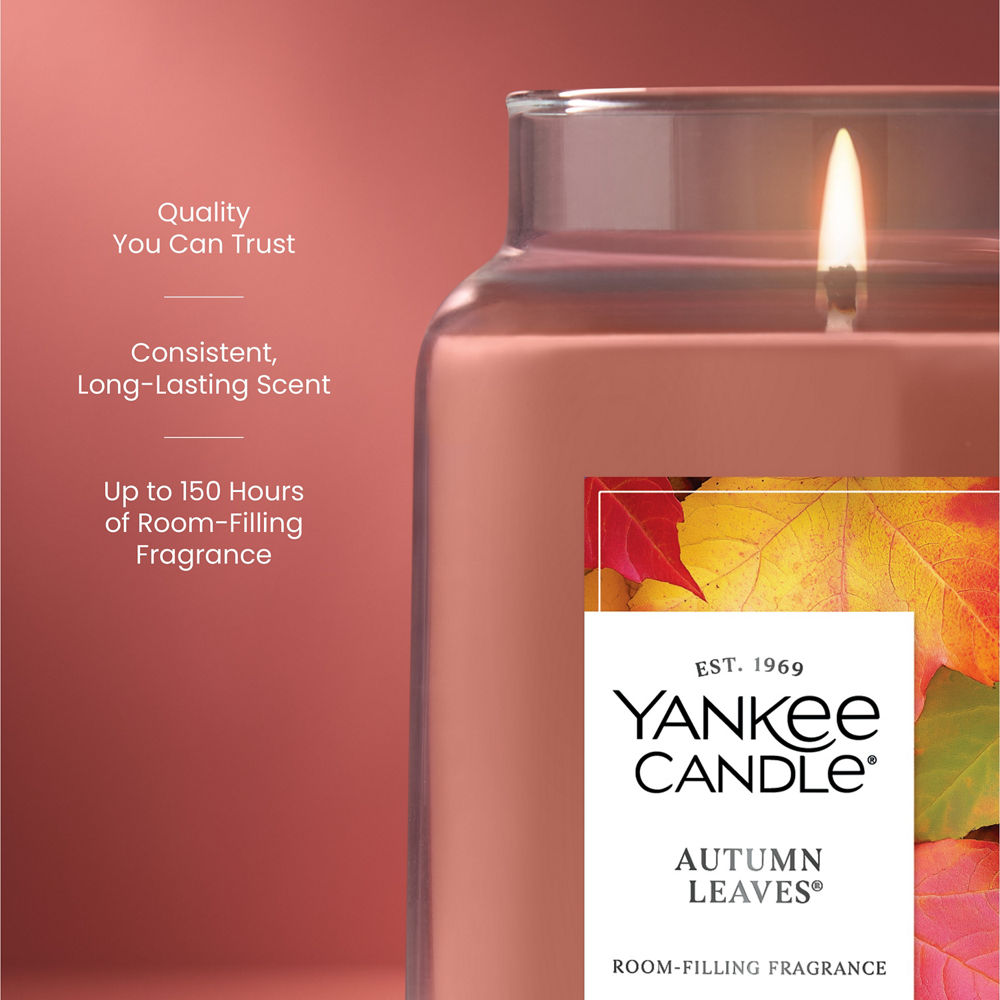 Autumn Leaves® Original Large Jar Candle - Image 3