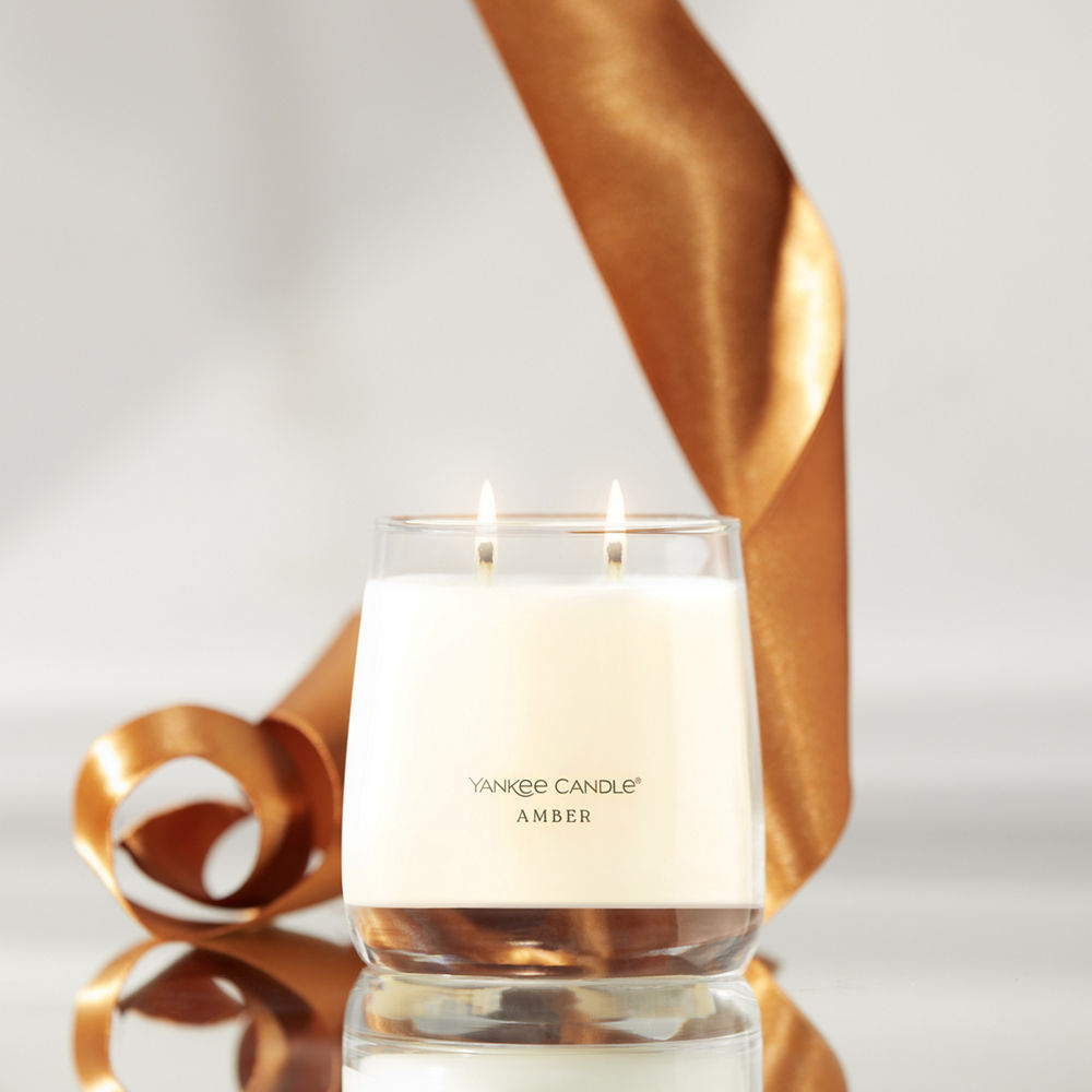 Amber Premium Two-Wick 12oz Candle - Image 3