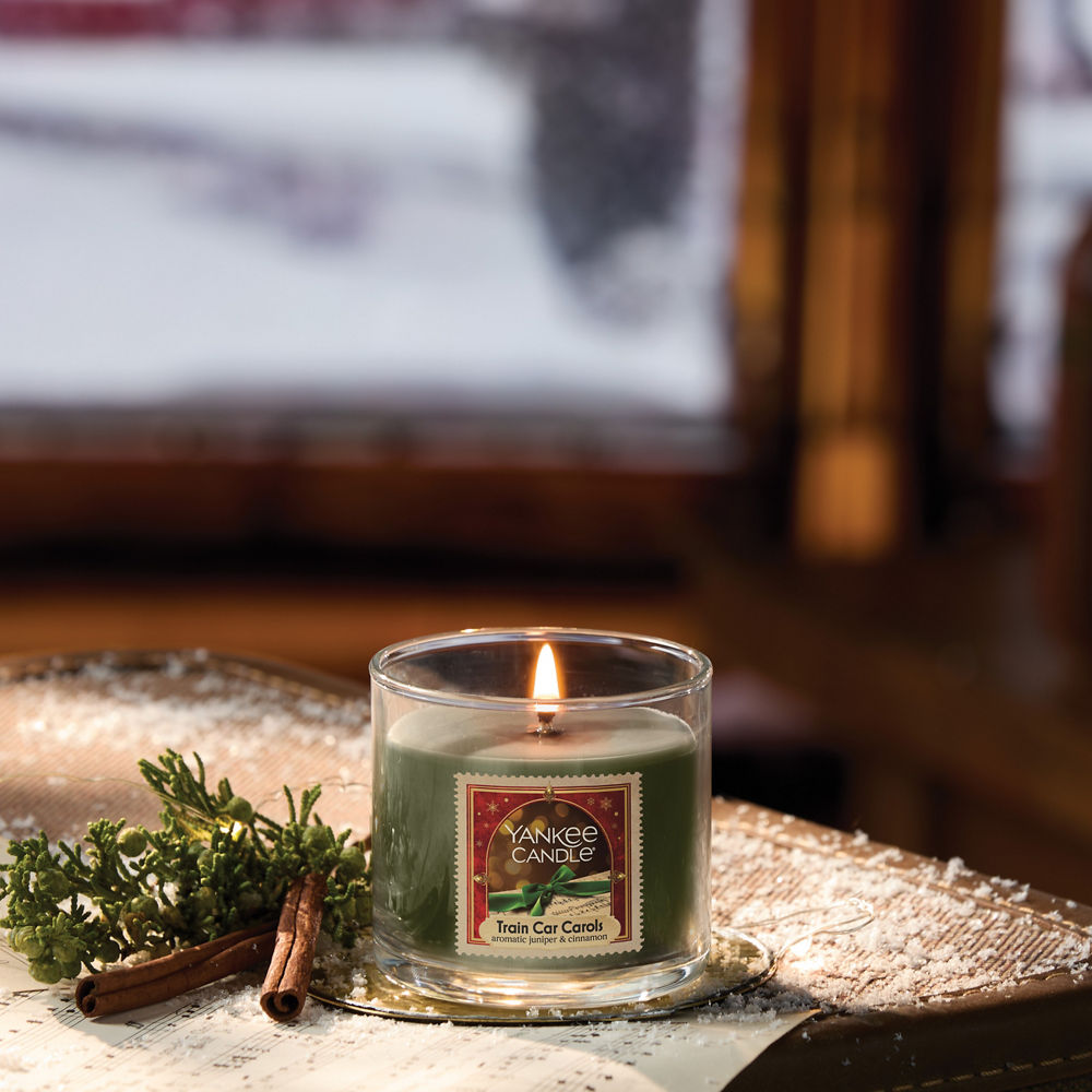 Train Car Carols Small Tumbler Candle - Image 2