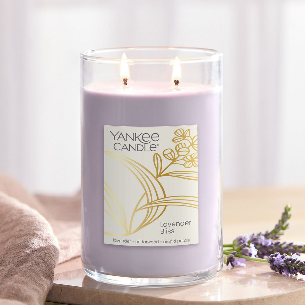 Lavender Bliss Large Tumbler Candle - Image 2