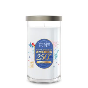 Denim Dreams Medium Pillar Candle