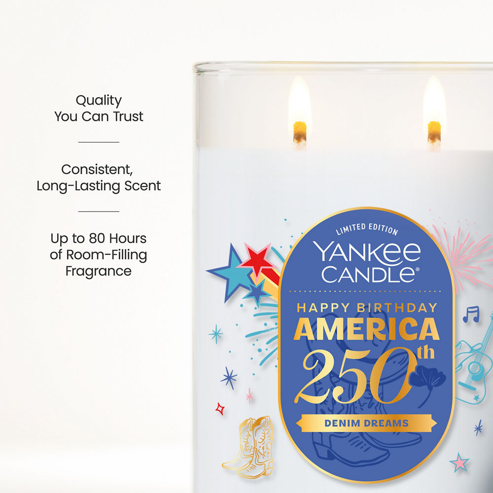 Denim Dreams Large Tumbler Candle - Image 4