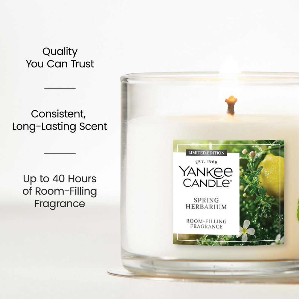 Spring Herbarium Small Tumbler Candle - Image 4