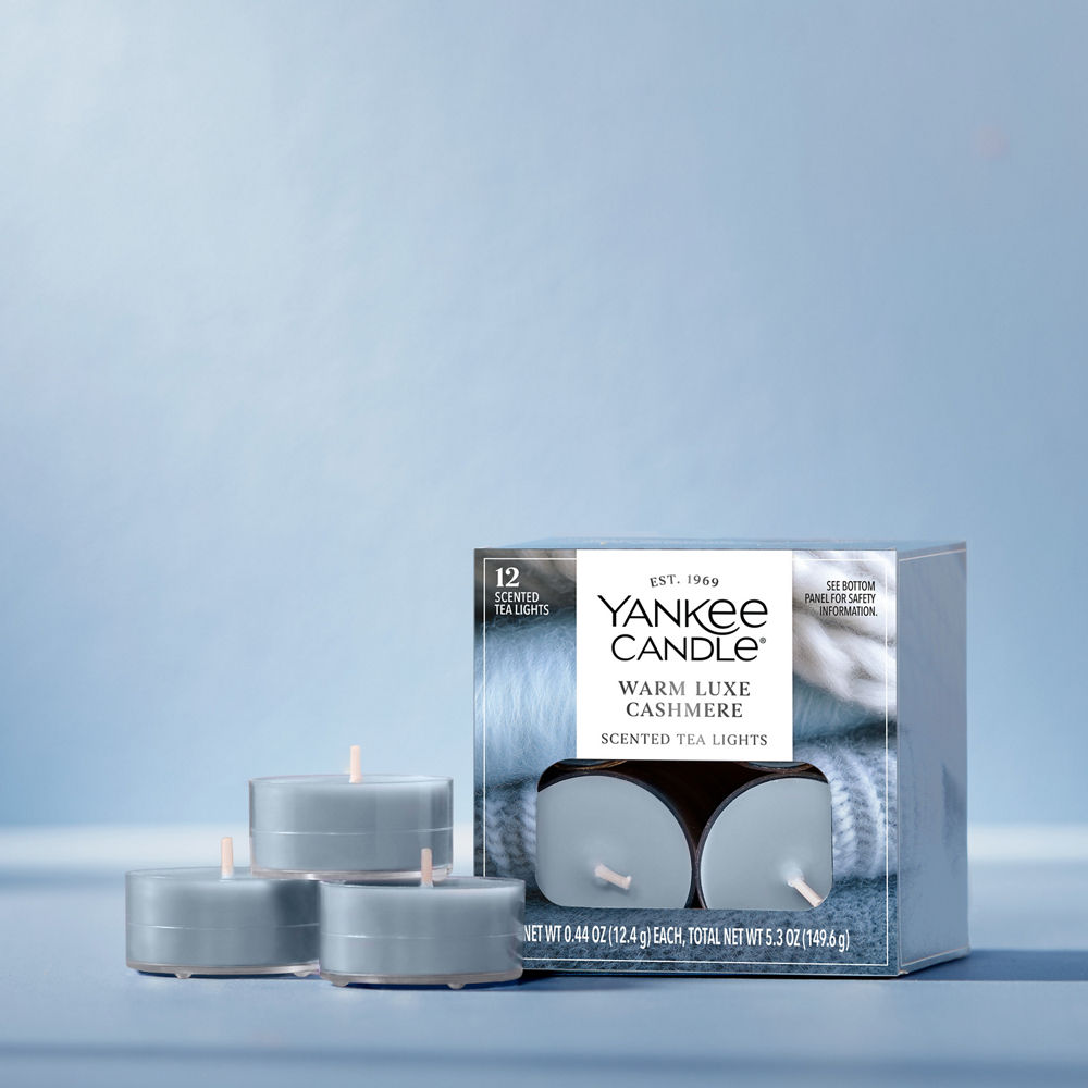 Warm Luxe Cashmere Scented Tea Light Candles - Image 2