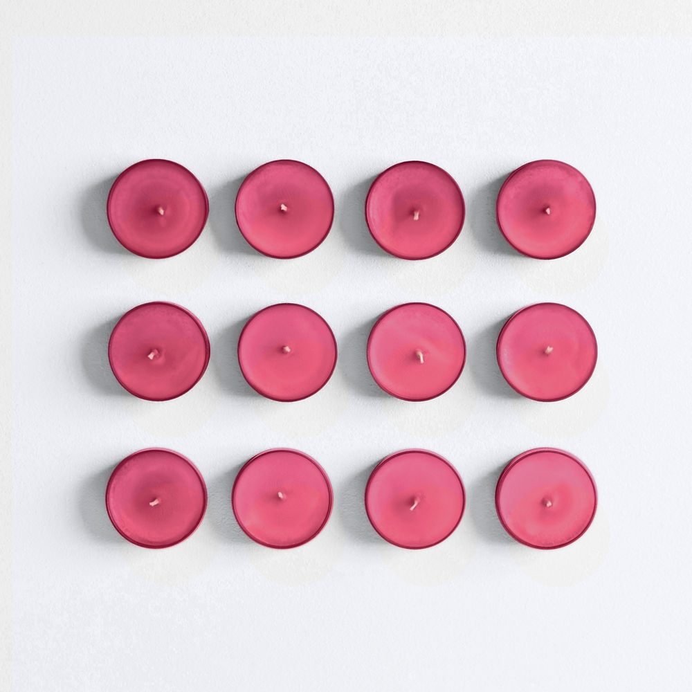 Iced Berry Lemonade Scented Tea Light Candles - Image 4